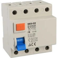 SEZ FI 40A/4 30mA 40 A 400 V N74-40-030