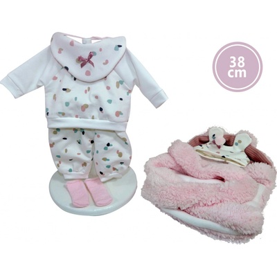 Llorens M38-946 obleček pro panenku miminko 38 cm