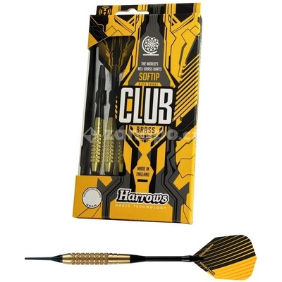 HARROWS CLUB BRASS černé 16g