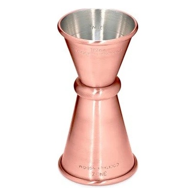Japonský jigger v měděném provedení Cocktail Kingdom ½oz - ¾oz