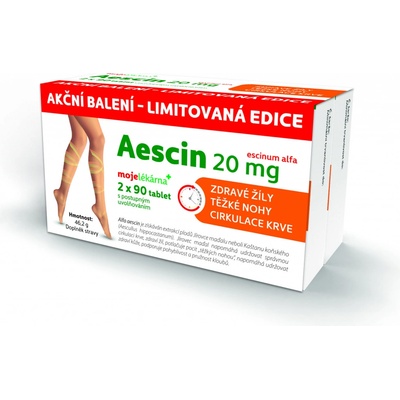 Galmed Aescin 20 mg 2 x 90 tablet