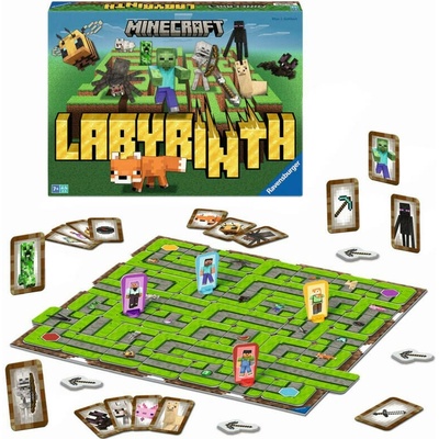 Ravensburger Minecraft spoločenská hra Labyrinth 24771
