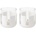 Stelton Свещници за чаени свещи Luna 2 бр (411)