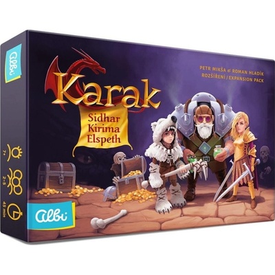 Albi Karak Sidhar, Kirima & Elspeth noví hrdinové – Hledejceny.cz