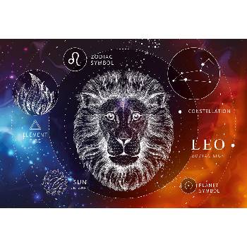 Image 1 of Interdruk - Puzzle Zodiac - Leo 250 - 250 piese