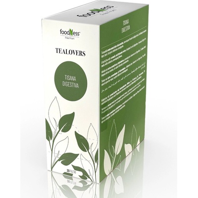 FoodNess Tealovers Tisana Digestiva 20 sáčkov 40 g