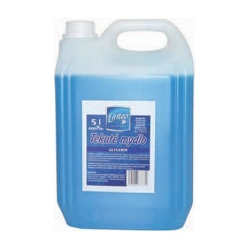 Linteo tekuté mydlo s glycerínom modré 5 l