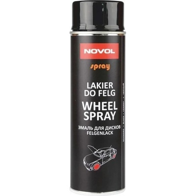 Novol lak Wheel černý sprej 500 ml
