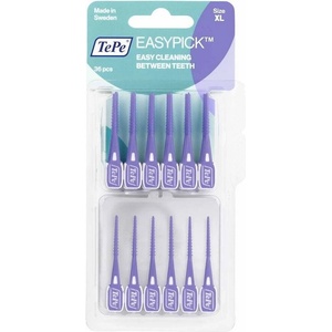 TePe Силиконови междузъбни четки ЕasyPick, размер XL, 36 броя