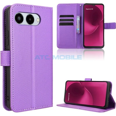 Shield4U T Phone 3 5G 2025 Diamond Texture fialové