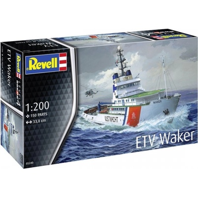 Revell Сглобяем модел Revell - Кораб ETV Waker (R05240)