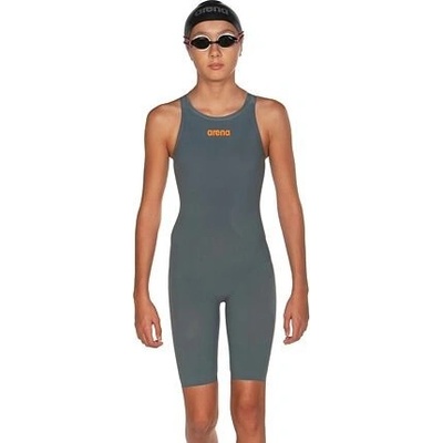 Arena Powerskin R-Evo One FBSLOB Junior Grey Bright Orange