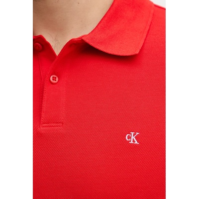 Calvin Klein Jeans тениска с яка мъжка памучна (LV040EM269)