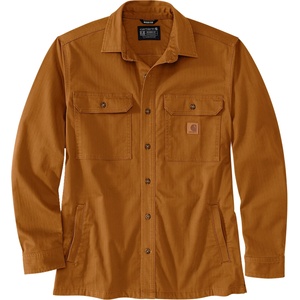Carhartt Мъжка риза с копчета Carhartt Newcastle Shirt Jac Shirt - Carhartt Brown - размер M (033-3213-0112)