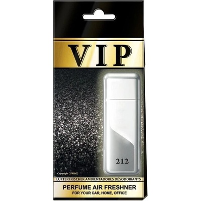 Caribi VIP parfumovaný osviežovač do auta č.212 13g