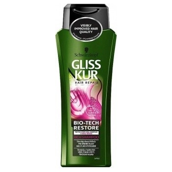 Schwarzkopf Gliss Kur Kur Bio-Tech Restore šampón na poškodené vlasy 250 ml
