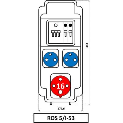 SEZ-CZ ROS-5/I-53 IP54