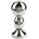 Mr. Steel Bubble Trouble Butt Plug Silver
