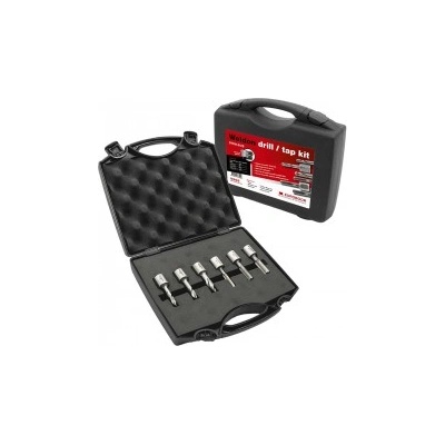 Euroboor Свредла и метчици за резби M8-M10-M12 Weldon, комплект (DTSW.812S)