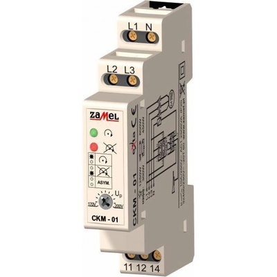 Relé Zamel 230 V IP20 10 A