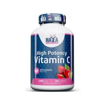 Haya Labs Витамин C High Potency Vitamin C 1, 000mg with Rose Hips 100 tabs. , 51