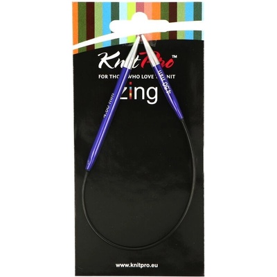 KnitPro Zing Asymmetrical Needles 4,5 mm 25 cm