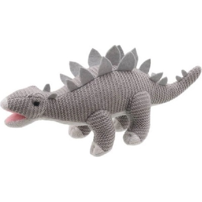 The Puppet Company Плетена играчка The Puppet Company Wilberry Knitted - Стегозавър, 32 cm (WB004307)