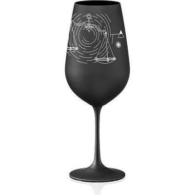 Petr Kmenta Porcelán Hodonín Sklenice na víno Váhy Černá 550 ml