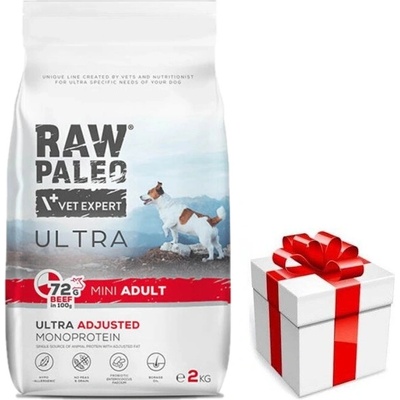 Vetexpert Raw Paleo Ultra Beef Adult Mini 2 kg