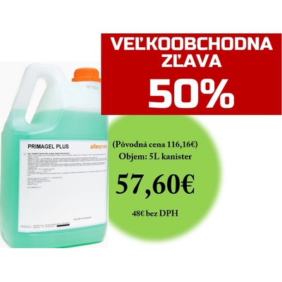 Primagel Plus gélová dezinfekcia rúk kanister 5 l