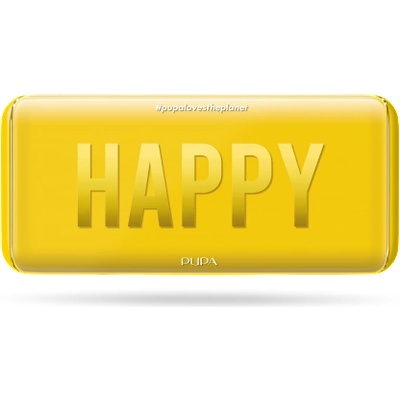PUPA palette m 3d ЕФЕКТИ happy 005 Многофункционална палитра с чисти формули 12 гр