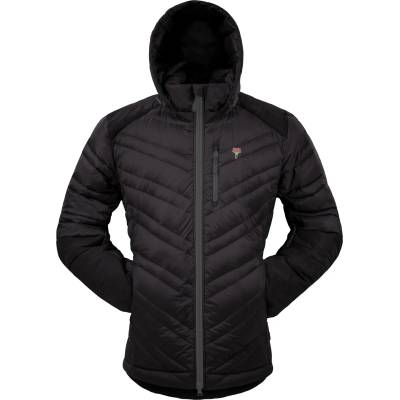 Grüezi Bag Мъжко пухено яке Grüezi Bag Lightful DownWool Jacket Down jacket - Black - размер S (004-4120-0611)