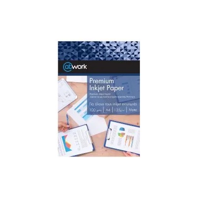 @Work Хартия Inkjet Premium Matte A4 135г 100 листа