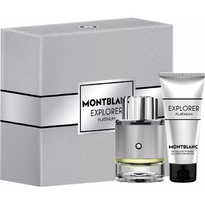 Montblanc Explorer Platinum EDP 60 ml + sprchový gél 100 ml, darčeková súprava pre mužov
