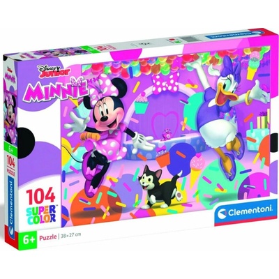 CLEMENTONI Minnie a Daisy 104 dílků