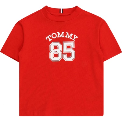 Tommy Hilfiger Тениска 'varsity' червено, размер 122