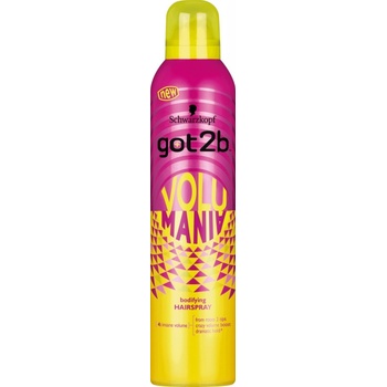got2b Volumania lak na vlasy pro objem Dramatic Hold 4 (Bodifying Hairspray) 300 ml