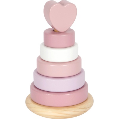 Small Foot Stohovacia Veža Ružová