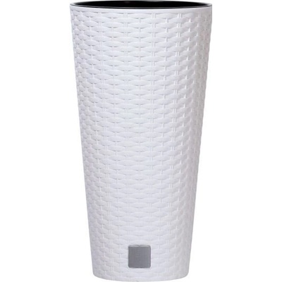 Prosperplast Kvetináč Round Rato biely, 30 cm