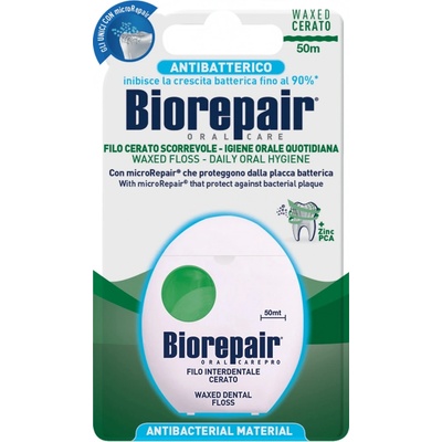 BioRepair voskovaná zubná niť 50 m