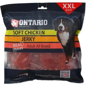 ONTARIO Лакомство за кучета меко пиле ontario, 500 гр, Чехия 214-5014