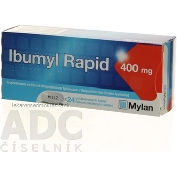 Brufedol Rapid 400 mg tbl.flm.24 x 400 mg