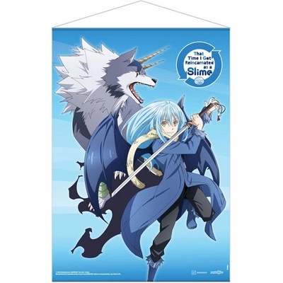 WallScroll - That Time I Got Reincarnated as a Slime Rimuru & Ranga 50 x 70 cm, POPB-PBWS42