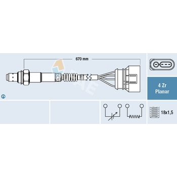 Lambda sonda FAE 77302