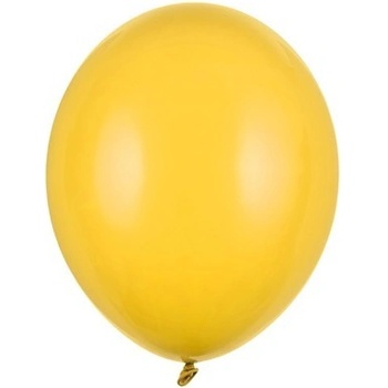 Party Deco Латексови Балони Пастел, Медено Жълто 12см