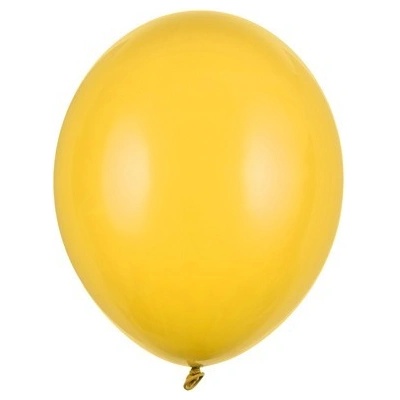 Party Deco Латексови Балони Пастел, Медено Жълто 12см