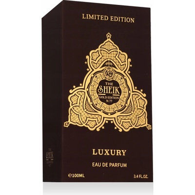 Khalis The Sheik N.77 Luxury Gold Edition parfumovaná voda pánska 100 ml