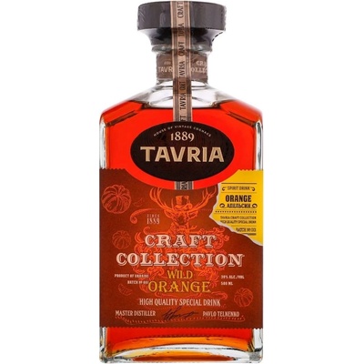 Tavria Strong drink CRAFT COLLECTION Orange 30% 0,5 l (holá lahev)