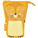 Herlitz Ученически несесер изправен, с цип, мотив Lion - Herlitz