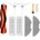 HQWear Комплект 7 броя резервни части за прахосмукачки робот Mi Robot Vacuum Mop 2 Pro MJST1S (10008152)